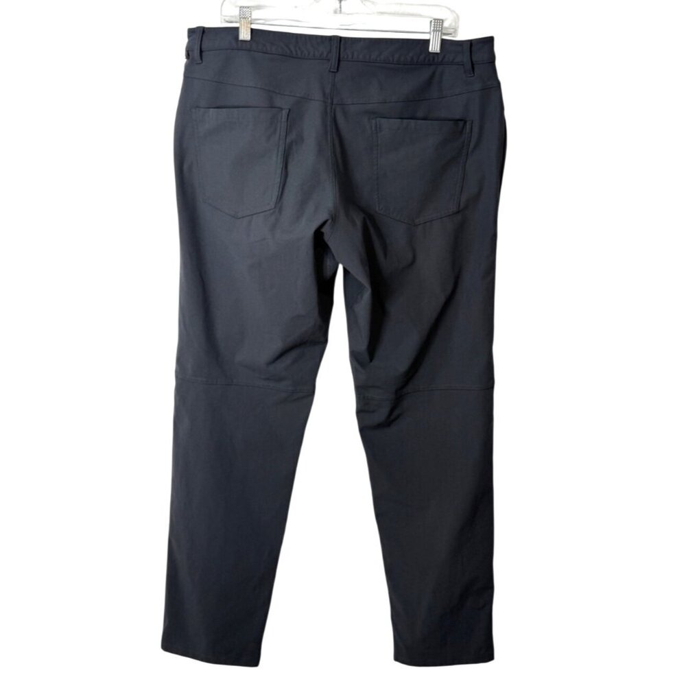 Lululemon Mens ABC Pants Classic Fit Warpstreme 5 Pocket Gray LM5968S Size 38 - Picture 2 of 7